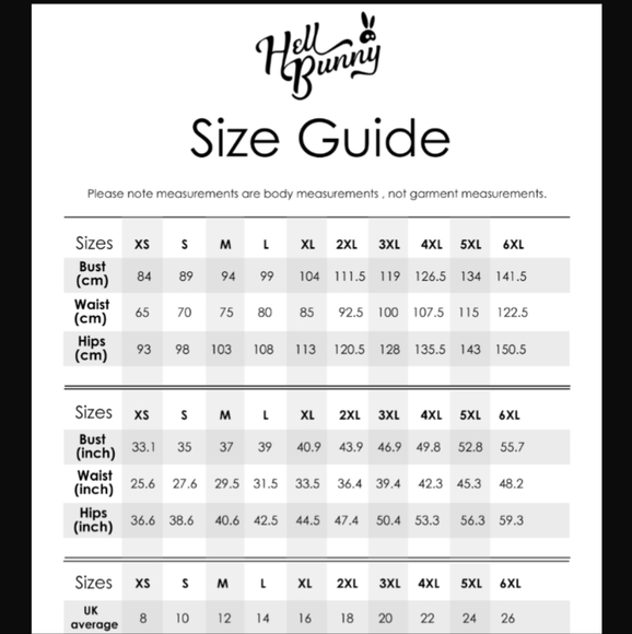 Hell Bunny dark denim - Picture 3 of 3